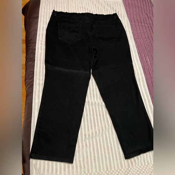 Gloria Vanderbilt Amanda black size 18W women’s plus - Picture 2 of 3